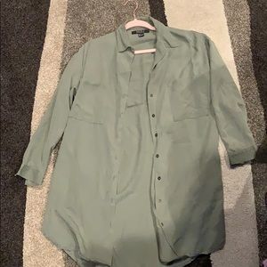 Forever 21 over sized button up shirt